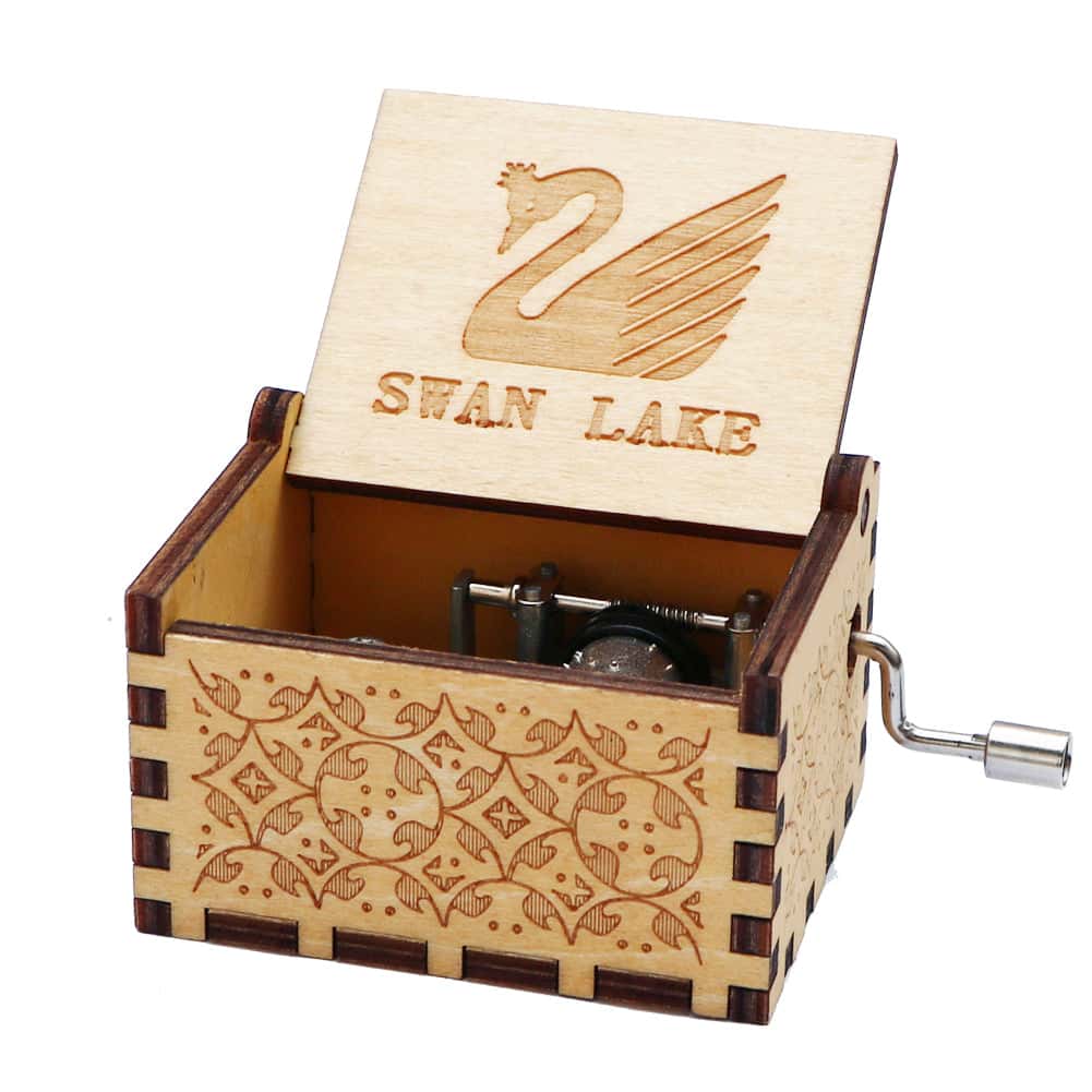 Caja De Musica El Lago De Los Cisnes
