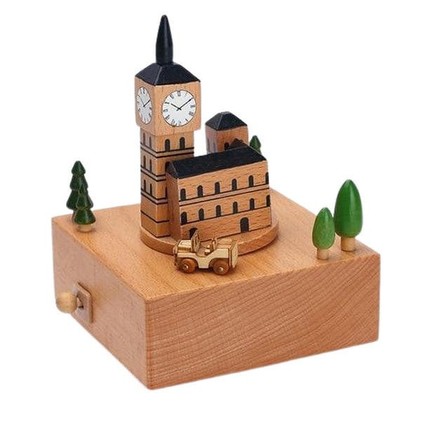 Caja De Musica Big Ben Magnético