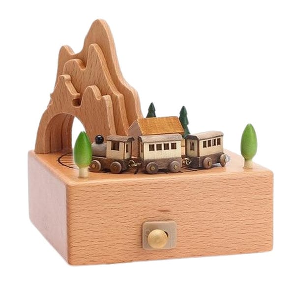 Caja De Musica Trenecito Magnético