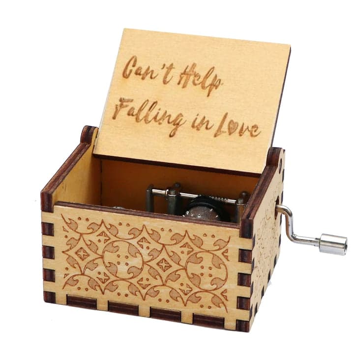 Caja De Musica Manivela Enamorándose