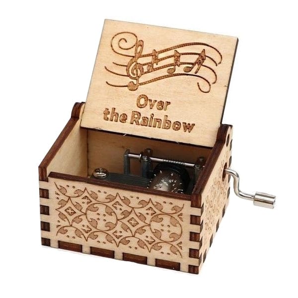 Caja De Musica Sobre El Arco Iris